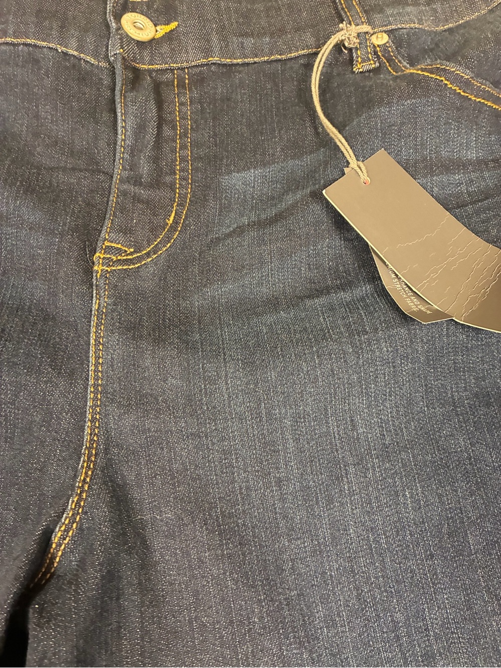 NWTs Torrid Premium Distressed Dark Wash Bombshell Skinny Jeans - Picture 8 of 13
